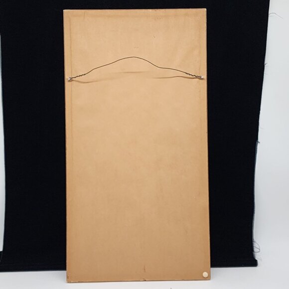 Vintage Wood Picture Photo Frame Ornate Detailed Gold Girl Print 13.5"x25.5" - Picture 12 of 16